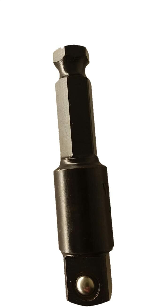 WHITE USA-1/2" SQ. MALE X 7/16" SHANK DRIVER TORQUES 500+ SH16147