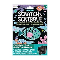 Amazon.com: Ooly Mini Scratch & Scribble Art Kit - 6 Card
