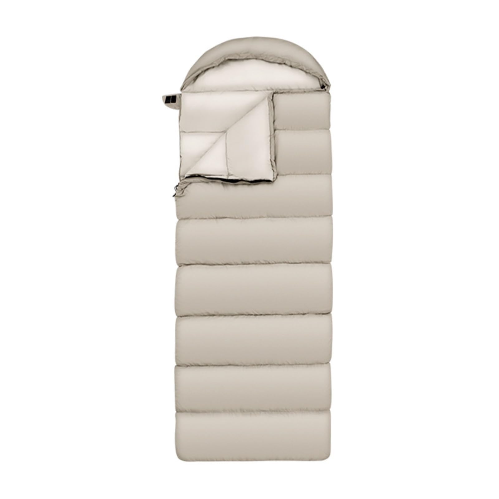 Schlafsack Wasserdichter Schlafsack mit leichter, wasserdichter, kompakter Tasche for Campingausrüstung, die im Freien unterwegs ist für Outdoor Kaltes Wetter Camping und Bergsteigen ( Color : White ,