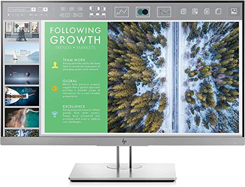 Image of HP EliteDisplay 23-Inch Screen LED-Lit Monitor Silver (1FH46AA#ABA)