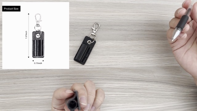 KIMISS Porte-clés En Métal 2pcs Porte-clés En Forme D'éléphant En Métal Peau De Vache Porte-clés