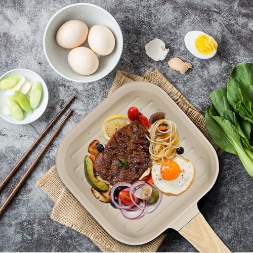 Poêle multifonction pour le petit-déjeuner et les steaks - 4