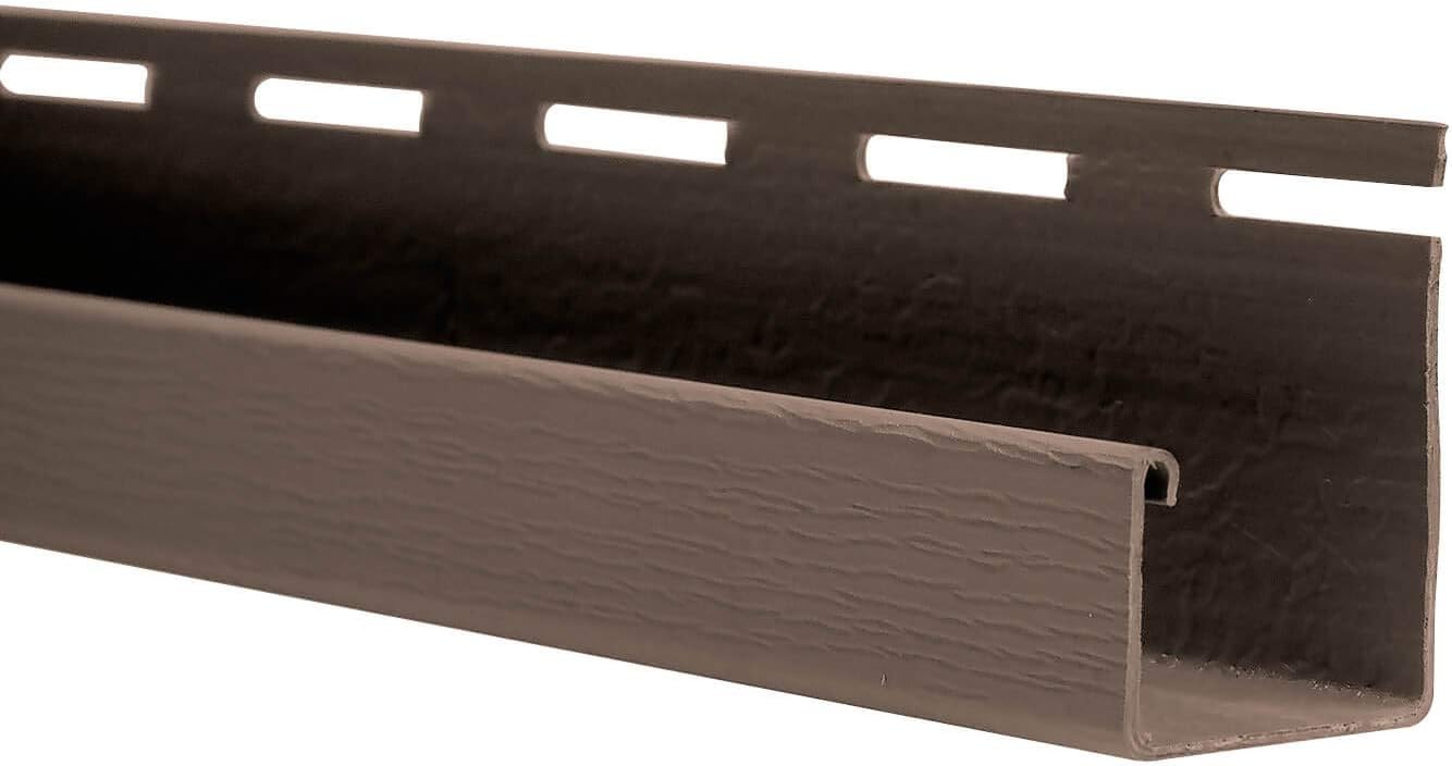The Foundry 1" Vinyl J-Channel - Carton of 20 Pieces