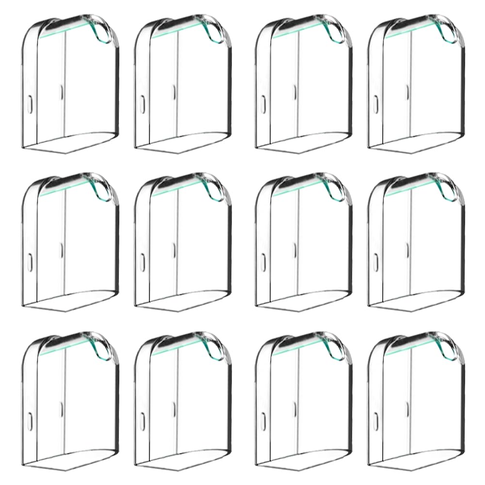 Photo 1 of 12Pcs Universal Toothbrush Head Covers Compatible with Philips Sonicare & Most Sonic Electric Toothbrush Heads, Dustproof Hygienic Travel Caps