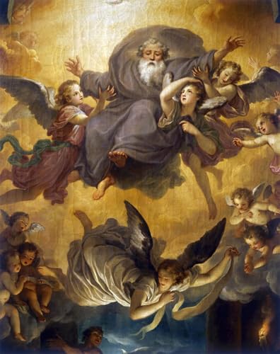 Toile Adoration des bergers Mengs 60x90cm : transformez le décor mural de votre chambre