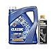 Produktbild MANNOL 5l, 7501 Classic API SN/CH-4 + Diesel Jet Cleaner Düsenreiniger - Kraftstoff Additiv 250 ml