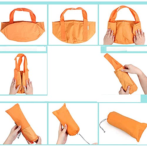 Cubeta Plegable para Pies, Portátil para Viaje, Impermeable miniatura 7