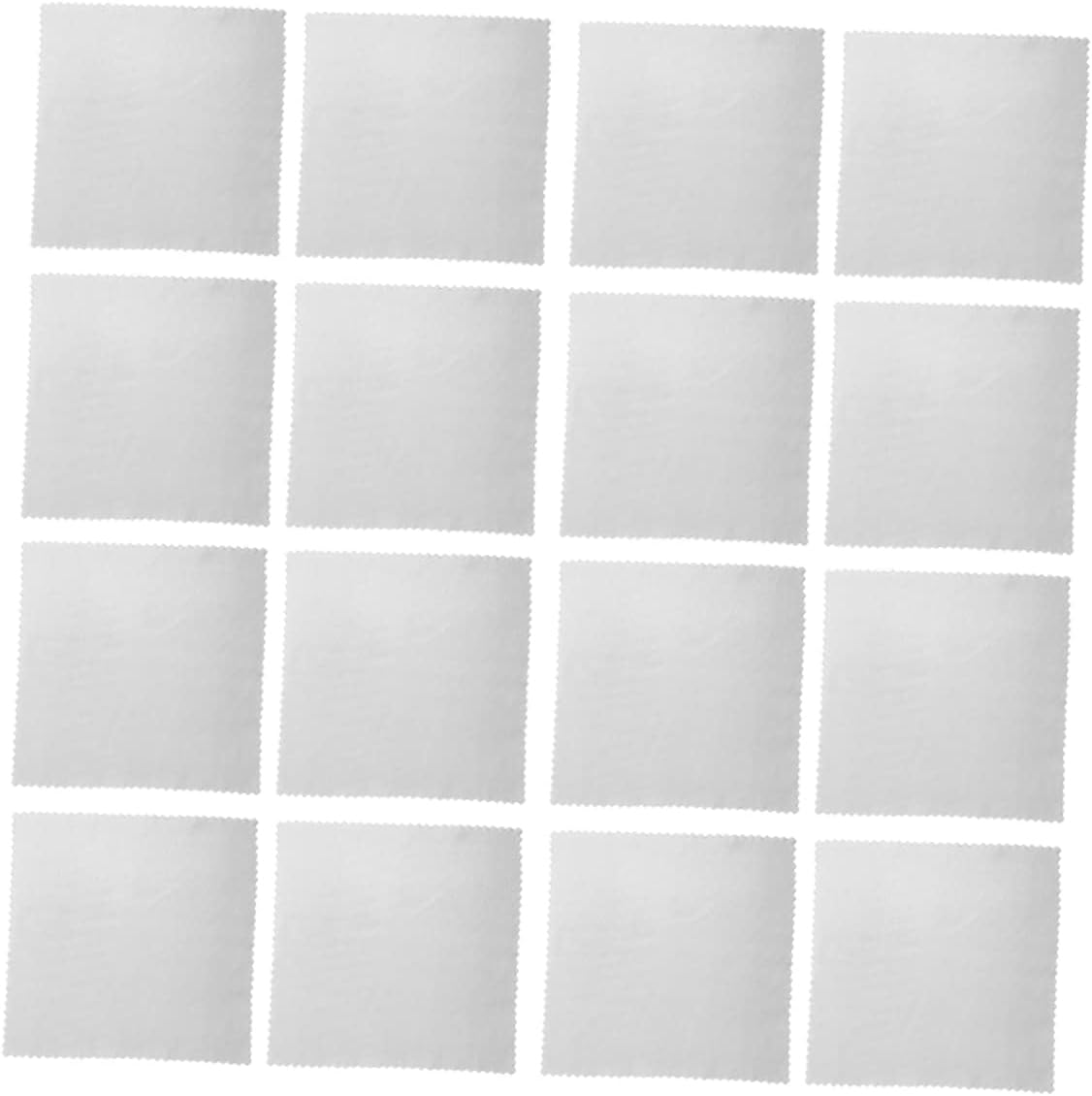 OUNONA 100Pcs Premium Silver Polishing Cloth for Jewelry Cleaning Tear Resistant Microfiber Cloth Durable Jewelry Cleaner for Silver Items Reliable Wipe