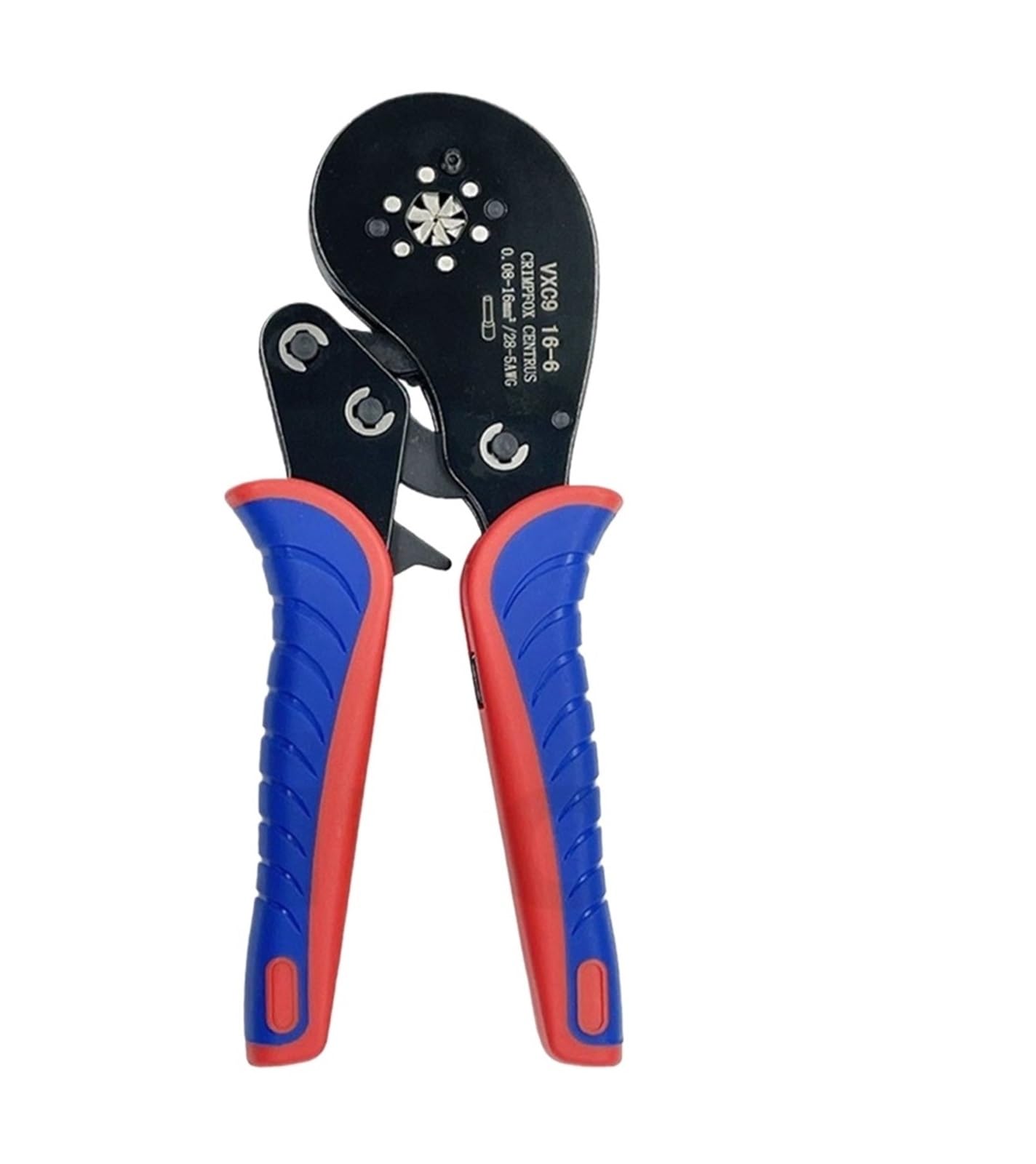 Zestaw narzędzi do zaciskania tulejek, zestaw szczypiec do zaciskania tulejek, zaciskarki sześciokątne (0,08-16 mm²/AWG28-5) do złączy tulejek Warsztat, garaż