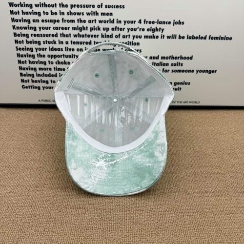 Gorra beisbolera para mujer con diseño tie-dye y strass miniatura 4