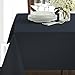 Benson Mills Textured Fabric Tablecloth, 60" x 120" Rectangular, Navy