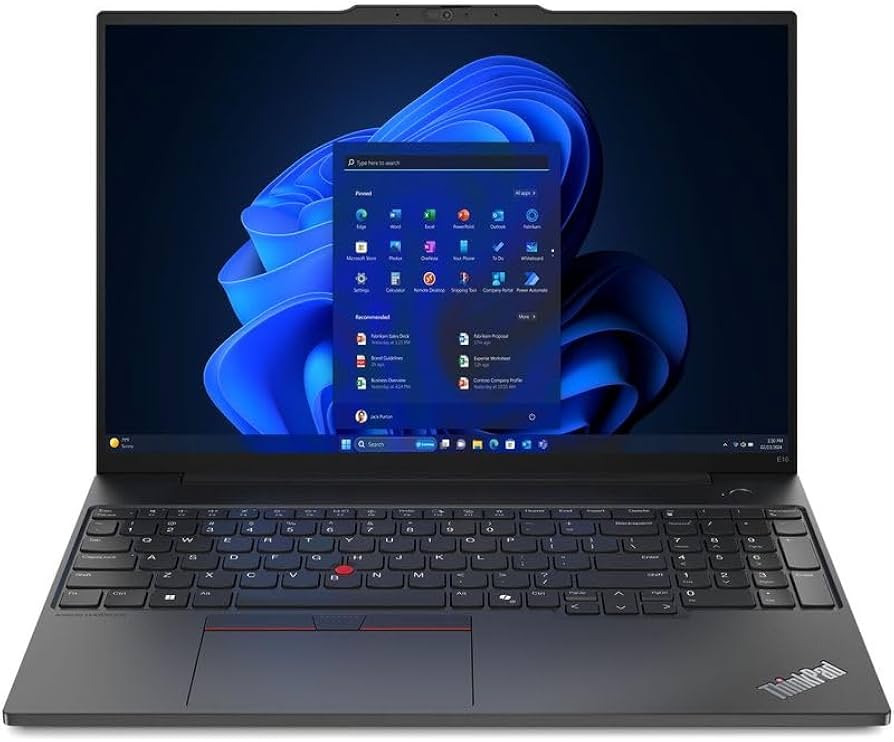Amazon.com: Lenovo ThinkPad E16 Laptop 2025 16” WUXGA 1920 x 1200