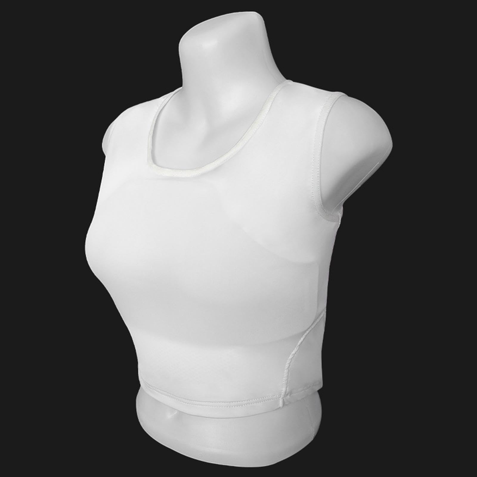 Harilla Protector de Pecho de Karate para Mujeres, protección de Pecho para Boxeo, Protectores de Pecho Deportivos prácticos para béisbol, Hockey, Fitness,