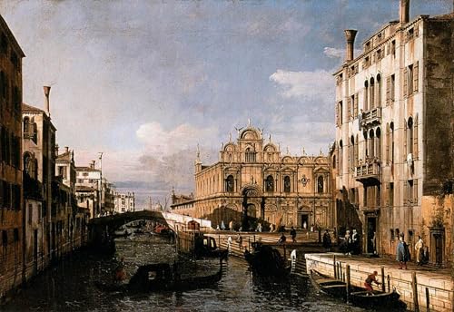 Toile murale Bernardo Bellotto pour sublimer l'ambiance d'un bureau élégant