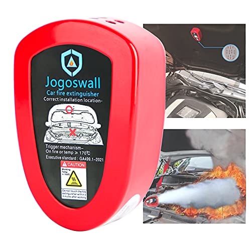 Jogoswall Automatic Fire Extinguisher,Fire Extinguisher Car,Small Fire Extinguisher,0.24lbs,Car Fire Extinguisher,clean agent fire extinguishers (CAR,SUV,TRUCK)