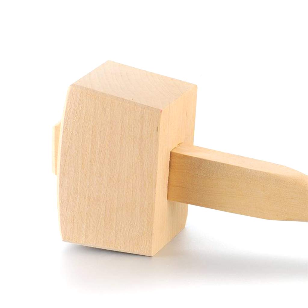 TERNCOEW The Well-Balanced Beechwood Woodworking Mallet That’s for Ideal for Solid Damage-Free Striking Hand Tools Mechanic
