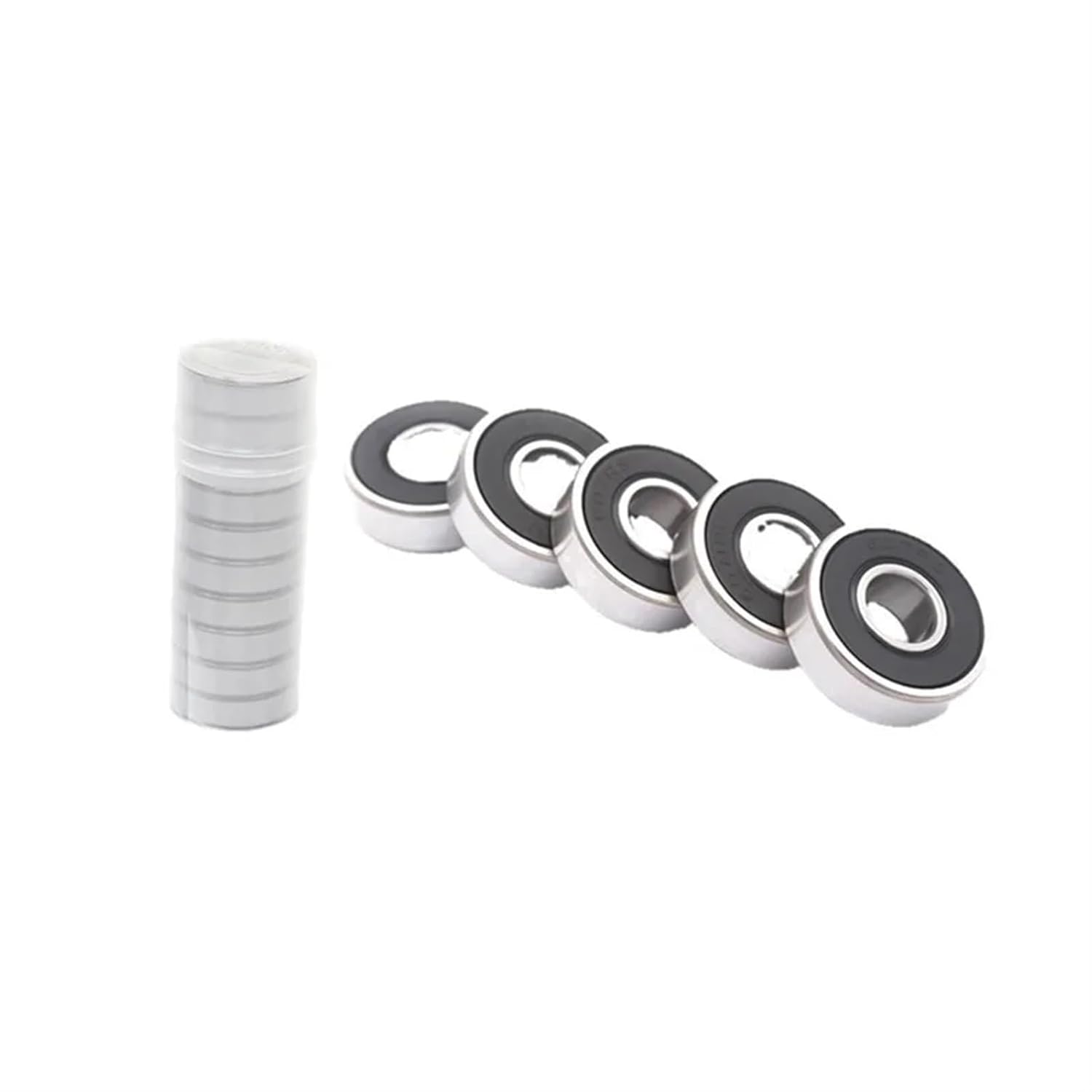 Deep Groove Ball Bearing 604 605 606 607 608 609 2rs Rs Rubber Sealed Deep Groove Ball Miniature Bearing (Size : 609-2RS 9x24x7mm, Style : 10 pcs)