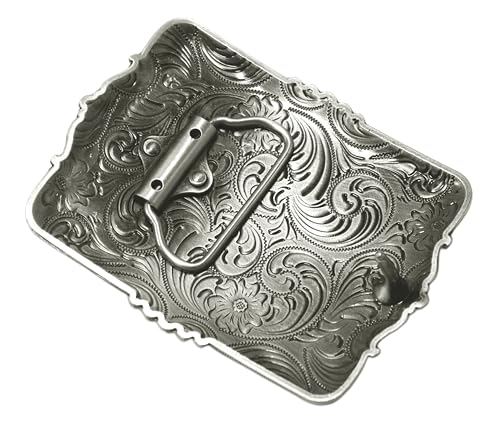Image of Moranse Cross Cowboy Kneeling Prayer Horse Zinc Alloy Belt Buckles