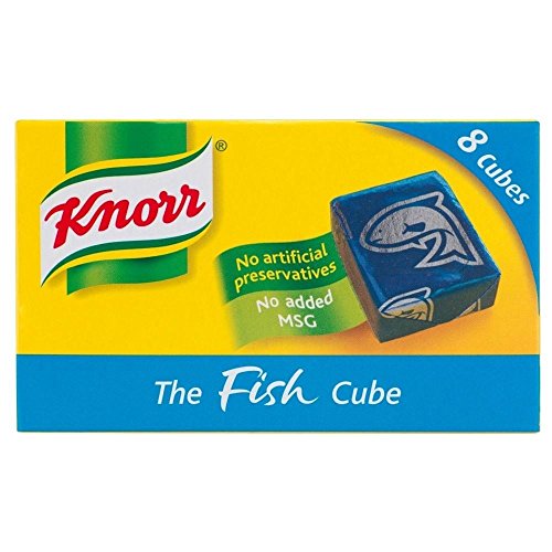 Knorr Cubes Lizenz Fische (8x10g) - Packung mit 2