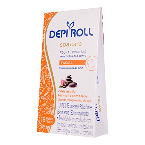 Folhas Prontas Facial Spa Care 8 Pares, Depiroll