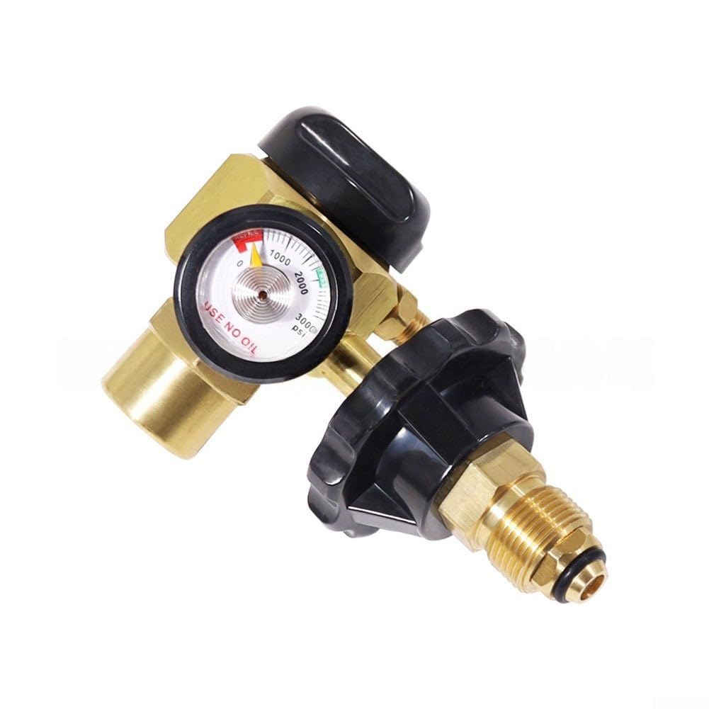 Druckregler 500 PSI Lecktest Schnellprüfung Funktion
