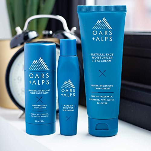 image for Oars + Alps Natural Mens Skin Care Kit, Gift Set Including: Face Wash,