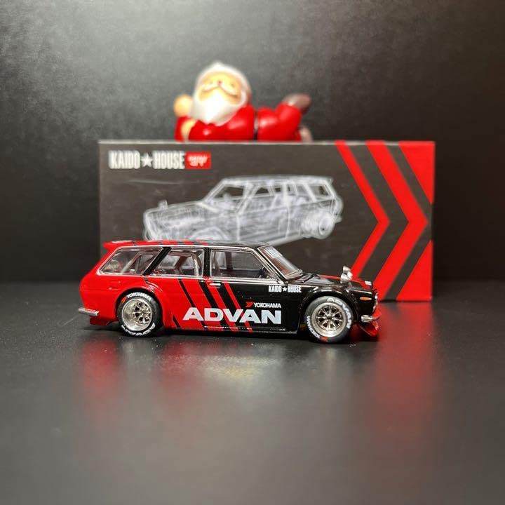 Amazon.co.jp: 1/64 MINI GT 街道ハウス ダットサン 510 ワゴン