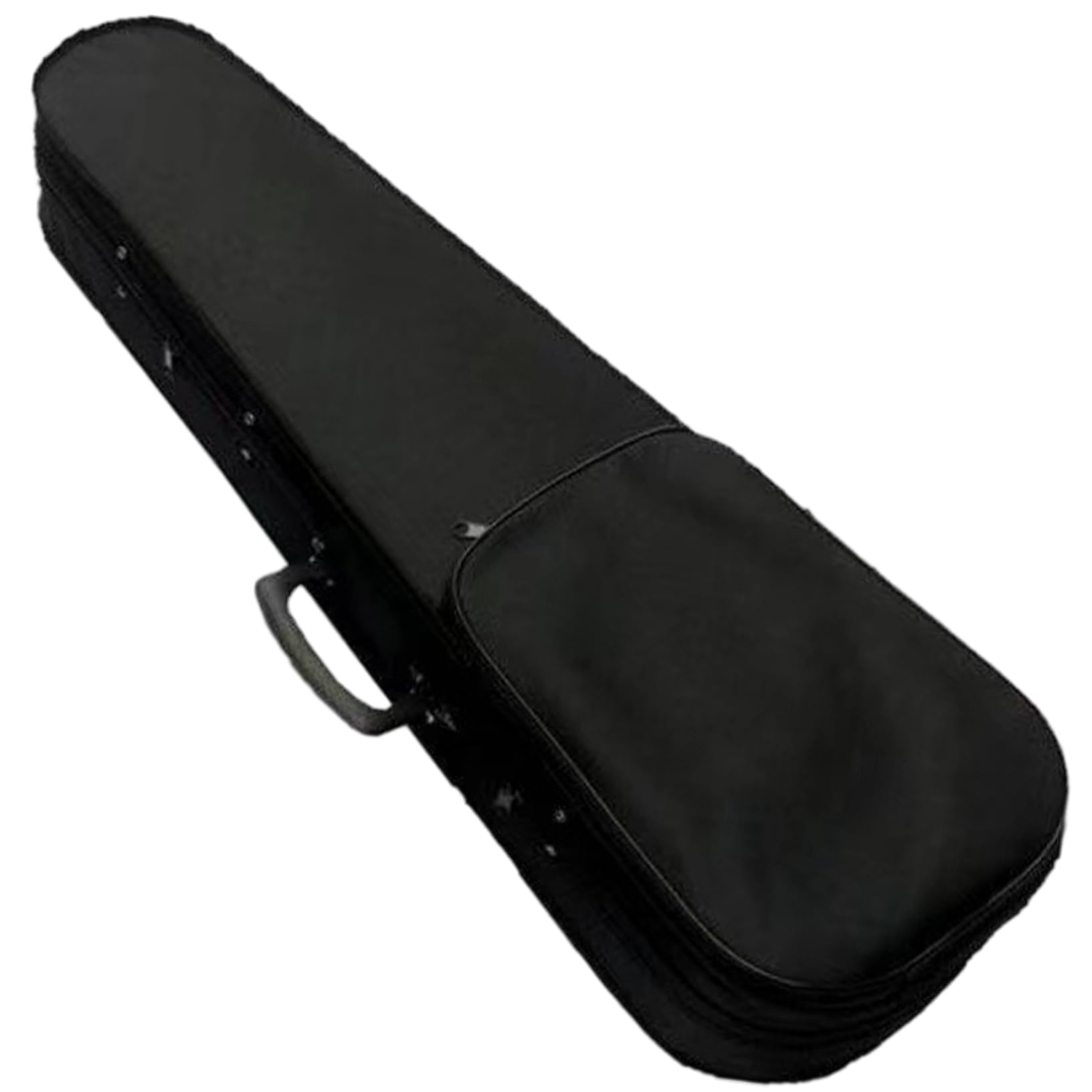 Custodia per violino 4/4, nera, leggera, professionale, triangolare, borsa per strumenti musicali