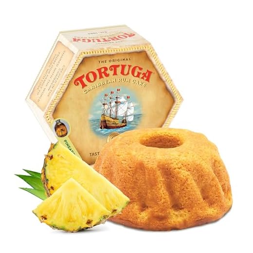 TORTUGA Caribbean Pineapple Rum Cake - 32 oz Rum Cake - The Perfect Premium Gourmet Gift for Gift Baskets, Parties, Holidays, and Birthdays - Great Cakes for Delivery