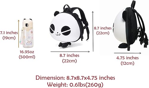Miniatura 3 de Kids happy Correa de mochila de animales para niños pequeños, arnés de bebé para niños, correa para caminar, arnés de mochila de felpa, bonita