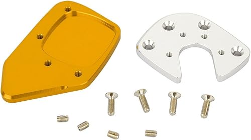 Miniatura 2 de Accesorios de la motocicleta Pie lateral Soporte de bicicleta Kickstand Pad para Honda X-ADV 750 2017-2018 (dorado)