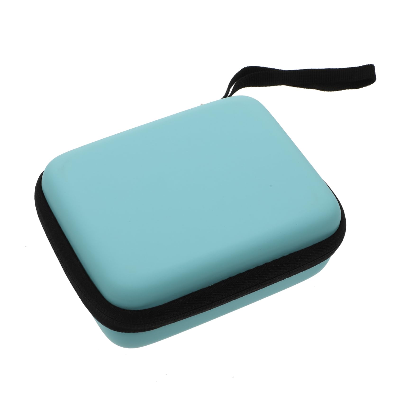 HANABASS 1 PC Durable Guitar Pick Storage Case with Mesh Pouch for Travel Sky Blue Organizer for Plectrum Accessories and Items Lightweight and Practical Storage