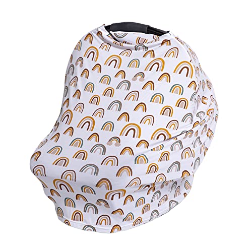 Image of J.L. Childress 4-in-1 Multi-Use Cover - Stretchy Car Seat Canopy and Privacy Cover, Breastfeeding Nursing Cover