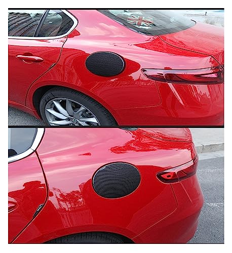 Couverture de bouchon de carburant Giulia noir, patch de finition extérieure Premium - 3