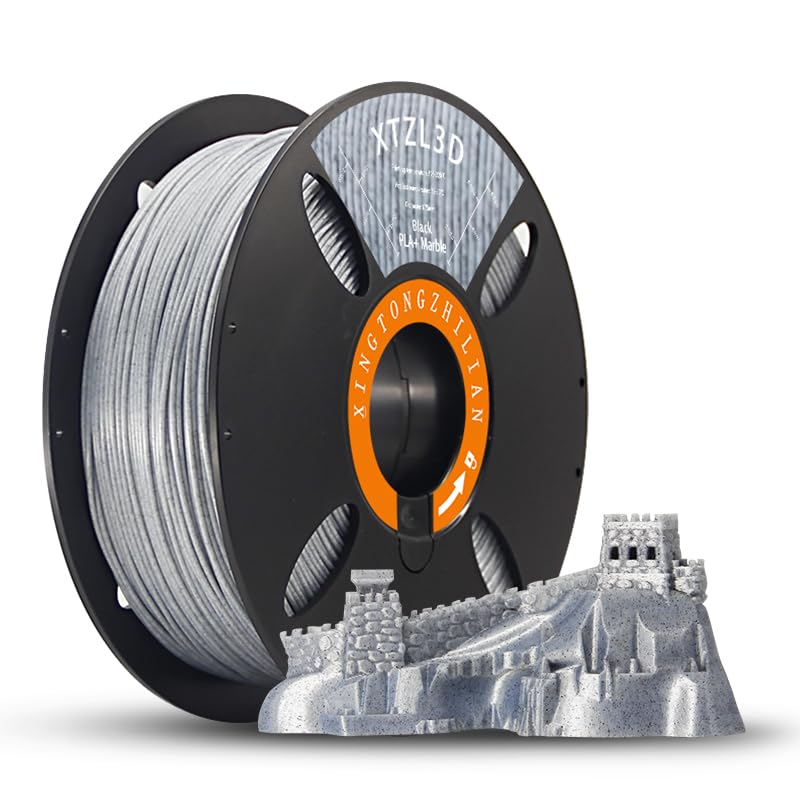 PLA 3D Printer Filament 1.75mm,3D Printing Filament Material Dimensional Accuracy +/- 0.02 mm,1kg/Spool (2.2 LBS) for 3D