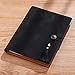 Produktbild AZPINGPAN A5 Arbeitstreffen Protokollbuch, Knopf Quaste Business Retro Literatur und Kunst Abnehmbares tragbares Tagebuch, 100g Dickes Papier 192 Seiten Hardware Binder Journal