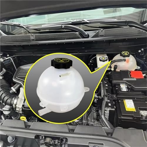 Vaso de expansión para Chevrolet Malibu 2016 a 2021 depósito refrigerante OEM 23386455 3