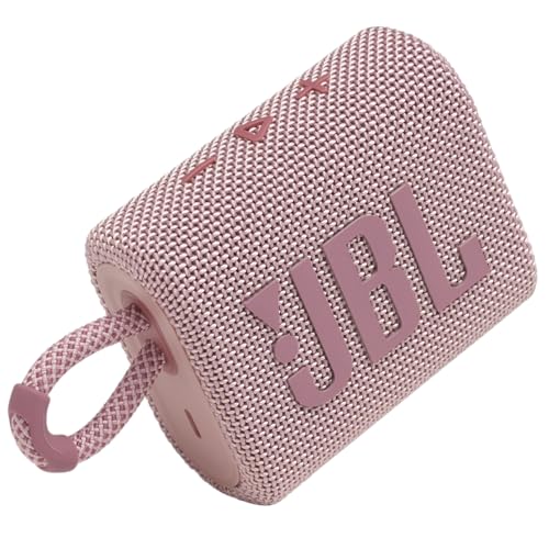 JBL Go 3 - Portable Mini Bluetooth Speaker, big audio and punchy bass, IP67 waterproof and dustproof, 5 hours of playtime, speaker for home, outdoor and travel (Pink) - Image 6