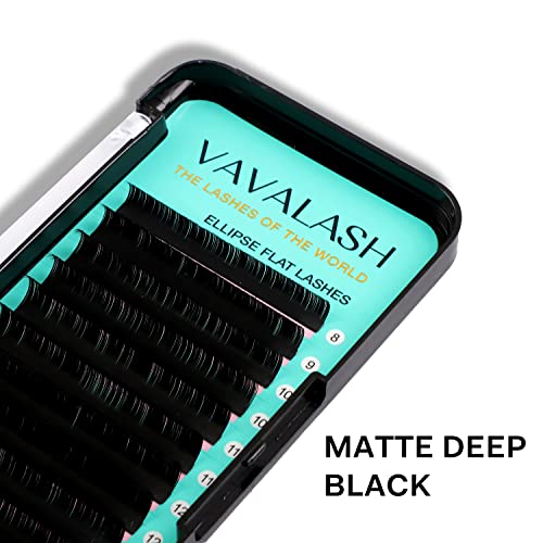 Ellipse Eyelash Extensions 0.15Mm D Curl 8-15Mm Mixed Flat Eyelash Extension Supplies Light Lashes Matte Individual Eyelashes Salon Use Black Mink False Lashes Mink Lashes Extensions(D-0.15-8-15Mm) #TOP3