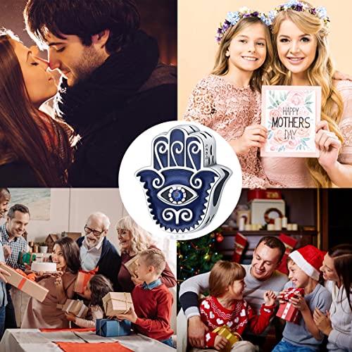 Parmuz 925 Sterling Silver Charms for Bracelets and Necklaces Glass Butterfly Star Moon Cute Cat Lucky Bracelet Charm Beads Aesthetic Peandant for woman 7