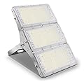 Viugreum 300W LED Flood Light, 24000LM Super Bright Outdoor Work Stadium Lights, 6000K Daylight White, 1500W Halogen Equivalent, IP66 Waterproof Security Floodlight for Garage, Garden, Lawn, Yard