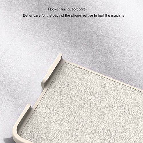 Compatível com a caixa Samsung Galaxy Z Fold 4,Capa fina de para-choque de silicone com protetor de