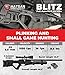 Wearable4U - Hatsan Blitz Full Auto PCP .22 Cal 1150 fps 53 FPE w/ 21-Shots 2 Magazines Air Rifle w/Scope and 100x Paper Targets and 250x Pellets and Hard Case Bundle