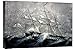 Global Gallery Budget GCS-283005-22-142 Unknown A Squall Off Cape Horn Gallery Wrap Giclee on Canvas Wall Art Print
