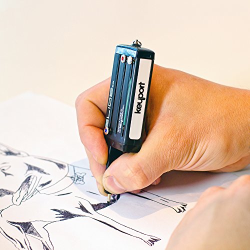 Image of Keyport Slide Starter+ Bundle (Black) - Everyday Multi-Tool (Flashlight & Pen) + Keys (SC1 & KW1) for The Modern Lifestyle - Compact Key Holder - Pocket Key Organizer - Hi-Tech Keychain Alternative
