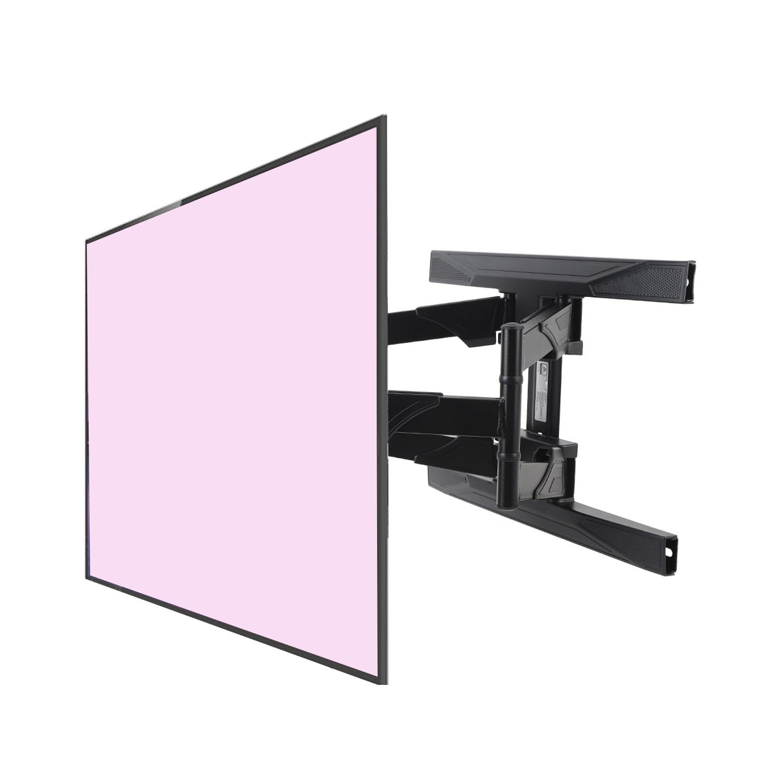 Demeras Staffa Regolabile per Montaggio a Parete per TV, a Movimento Completo, per TV da 40 a 80 Pollici, Ideale per Uso Domestico e in Ufficio