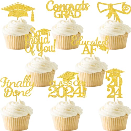 Image for Graduation Cupcake Toppers