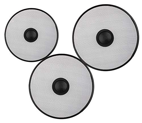 Grease Frying Pan Screen Splatter for Stove Top - Set of 3: 8.2