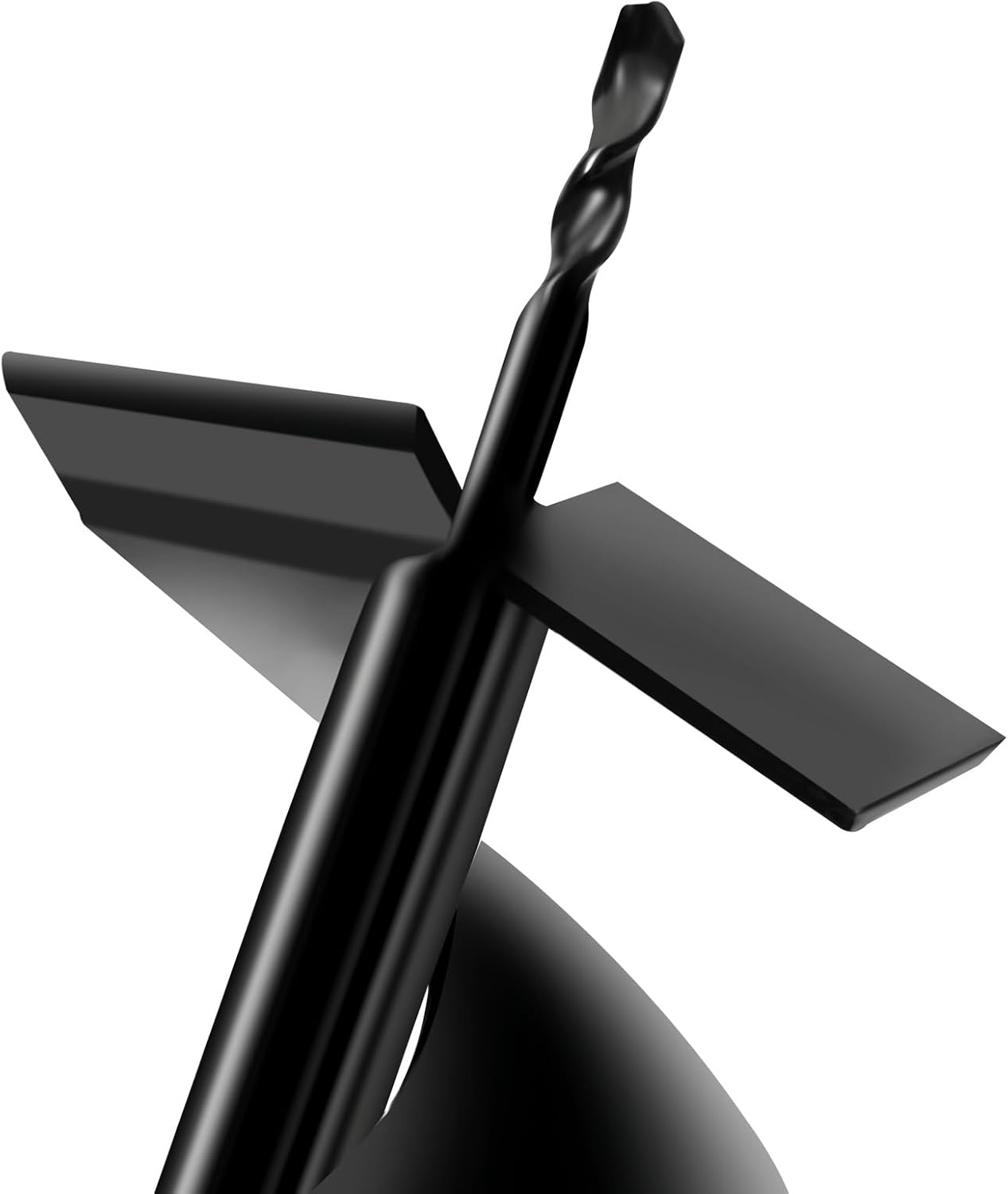 1500W Post Hole Digger Earth Auger Hole Digger Electric Auger Digging Tools Auger with 6" Digging Auger Bit and Extension Bar Set for Planting, Trenching in Garden (1500W,1x6" Drill)