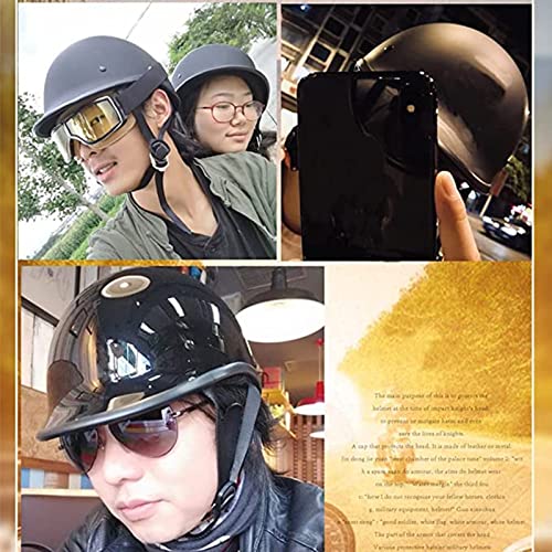 Mezzo Casco da Motociclista Retrò Portatile Jet
